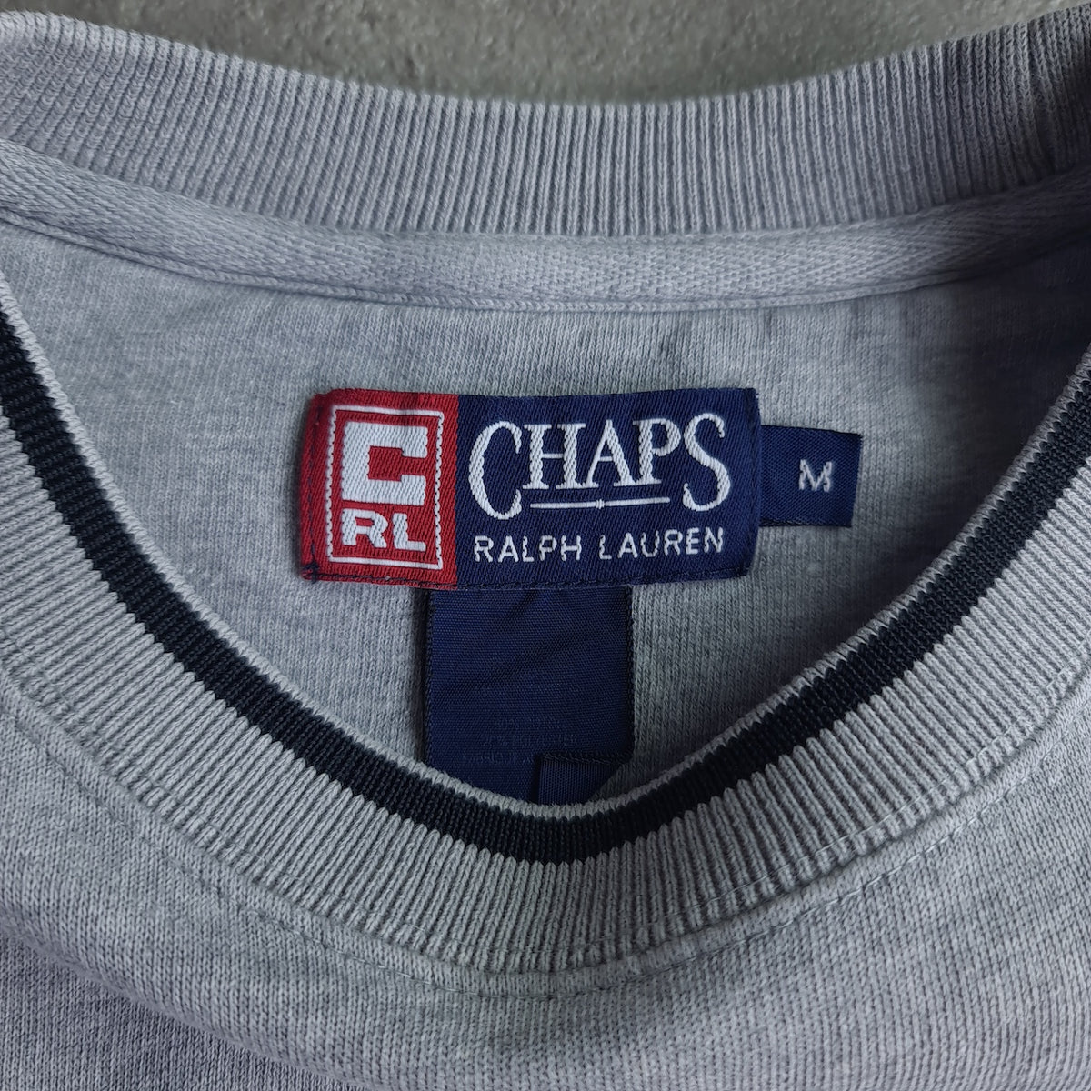 Vintage Chaps Ralph Lauren Spell Out Sweatshirt
