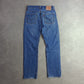 Y2K Levi's 501 Distressed Rinsed Indigo Jeans