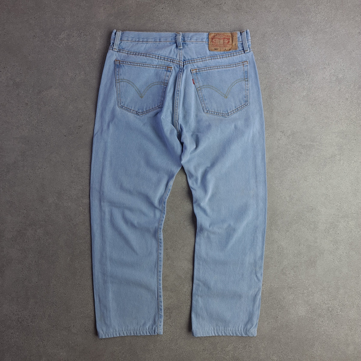 Y2K Levi's 501 Light Wash Jeans