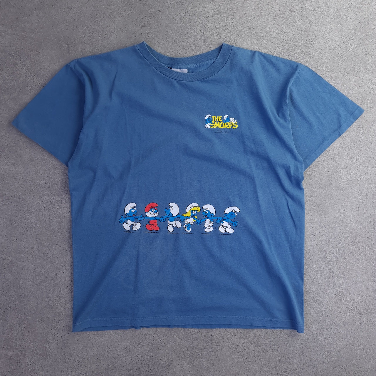 Vintage 90s Smurf Characters T-Shirt