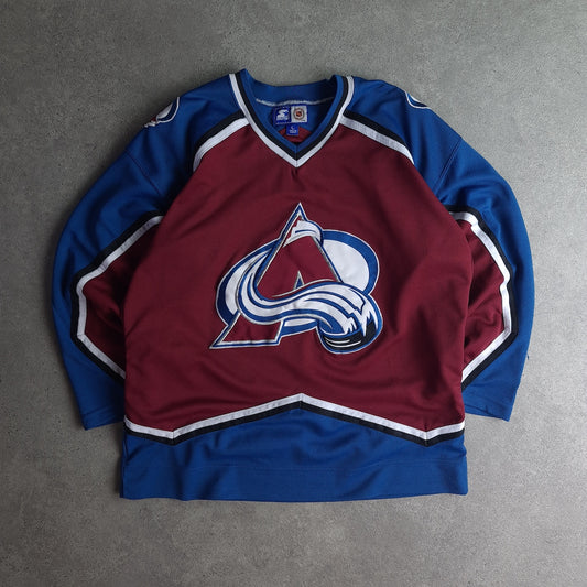 Vintage Starter Colorado Avalanche  NHL Jersey