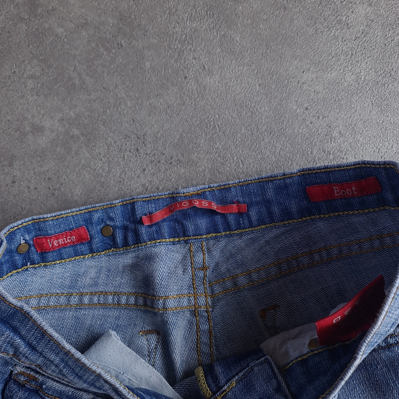 Y2K Vigoss Venice Light Wash Bootcut Jeans