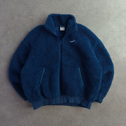 Nike Swoosh Plush Sherpa Fleece Jacket