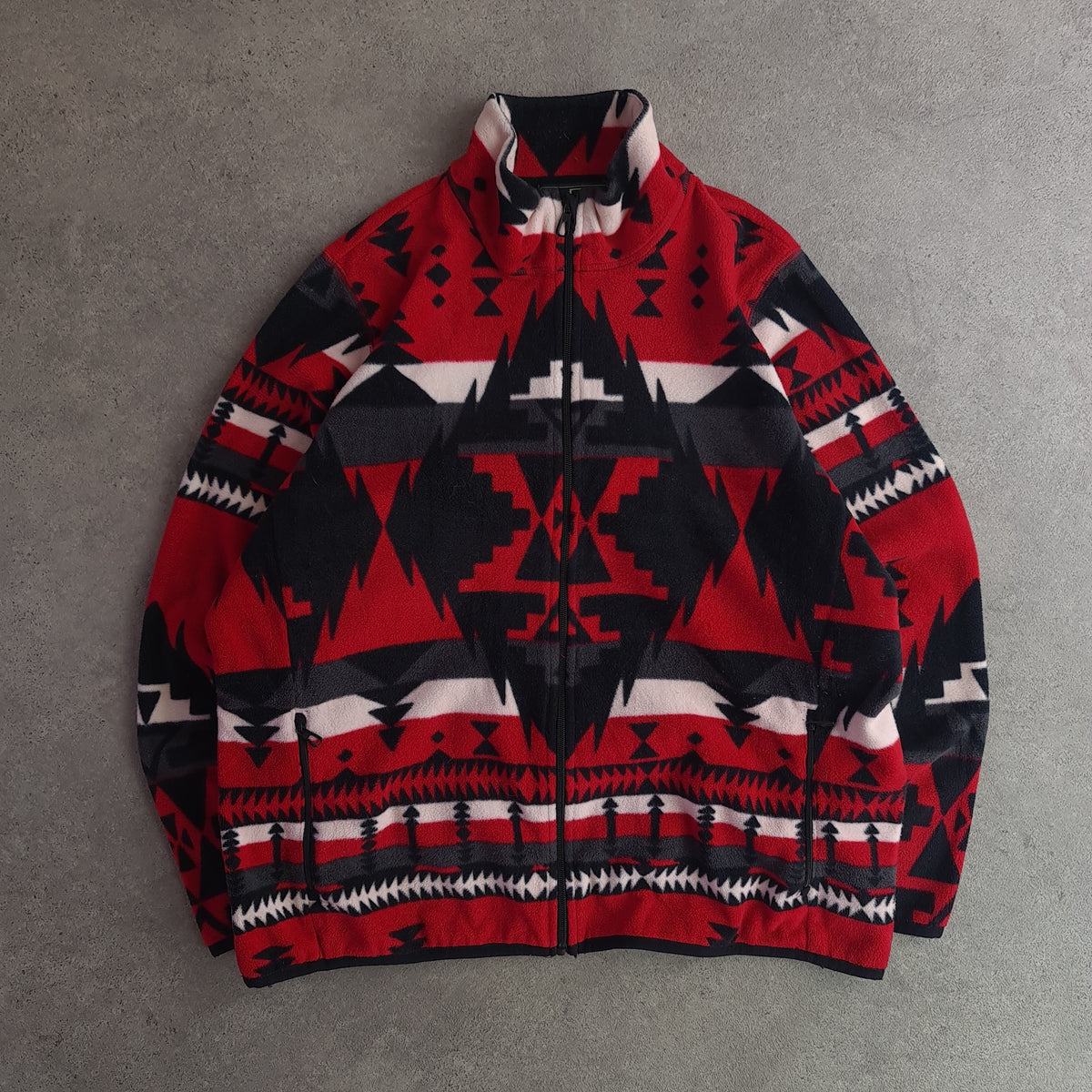 Ralph Lauren Active Aztec Patterned Fleece Jacket
