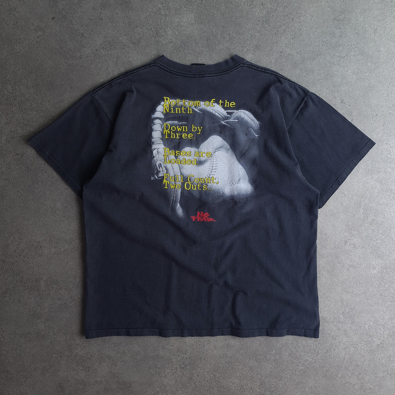 Vintage 90s No Fear Bottom of the Ninth T-Shirt