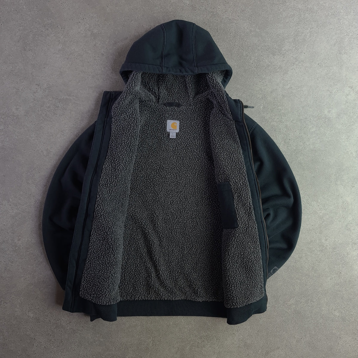Carhartt Rain Defender Sherpa Lined Full Zip Hoodie