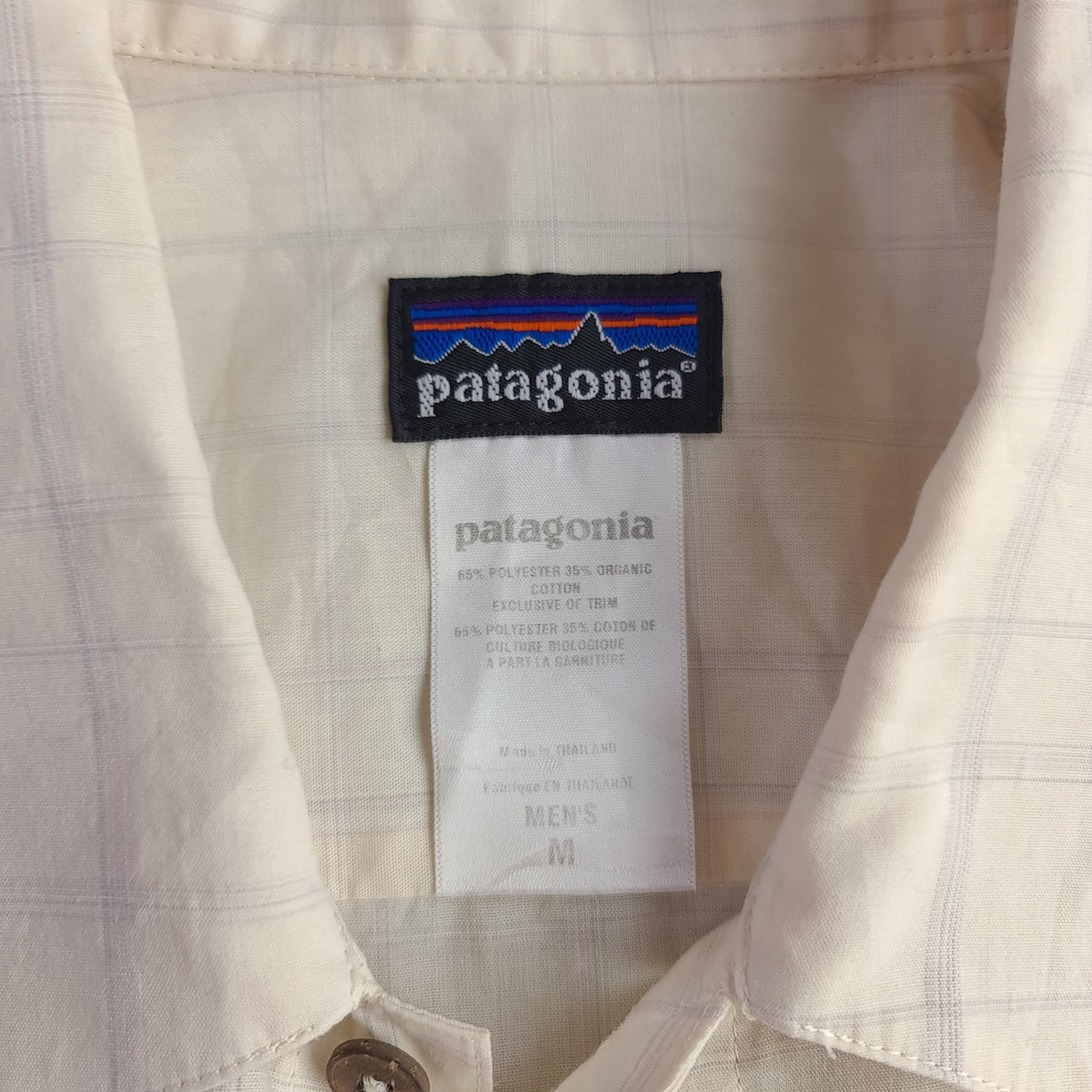 Y2K Patagonia El Jefe Short Sleeve Check Shirt