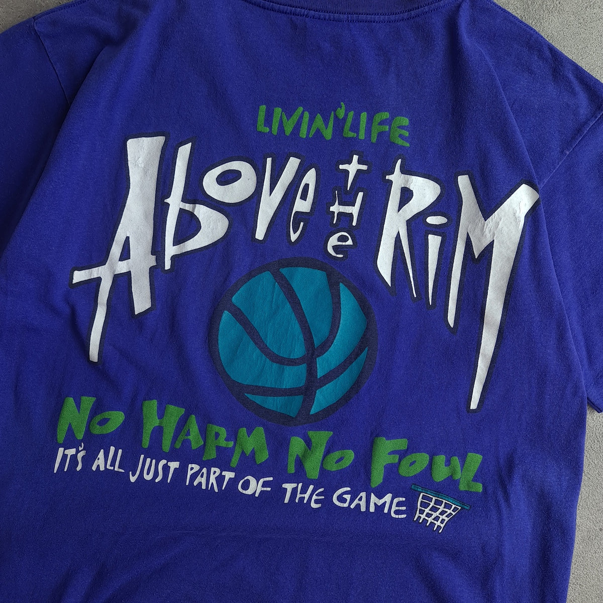 Vintage 90s Reebok Above The Rim T-Shirt