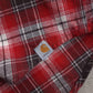 Carhartt Hubbard Heavyweight Plaid Flannel Long Sleeve Shirt