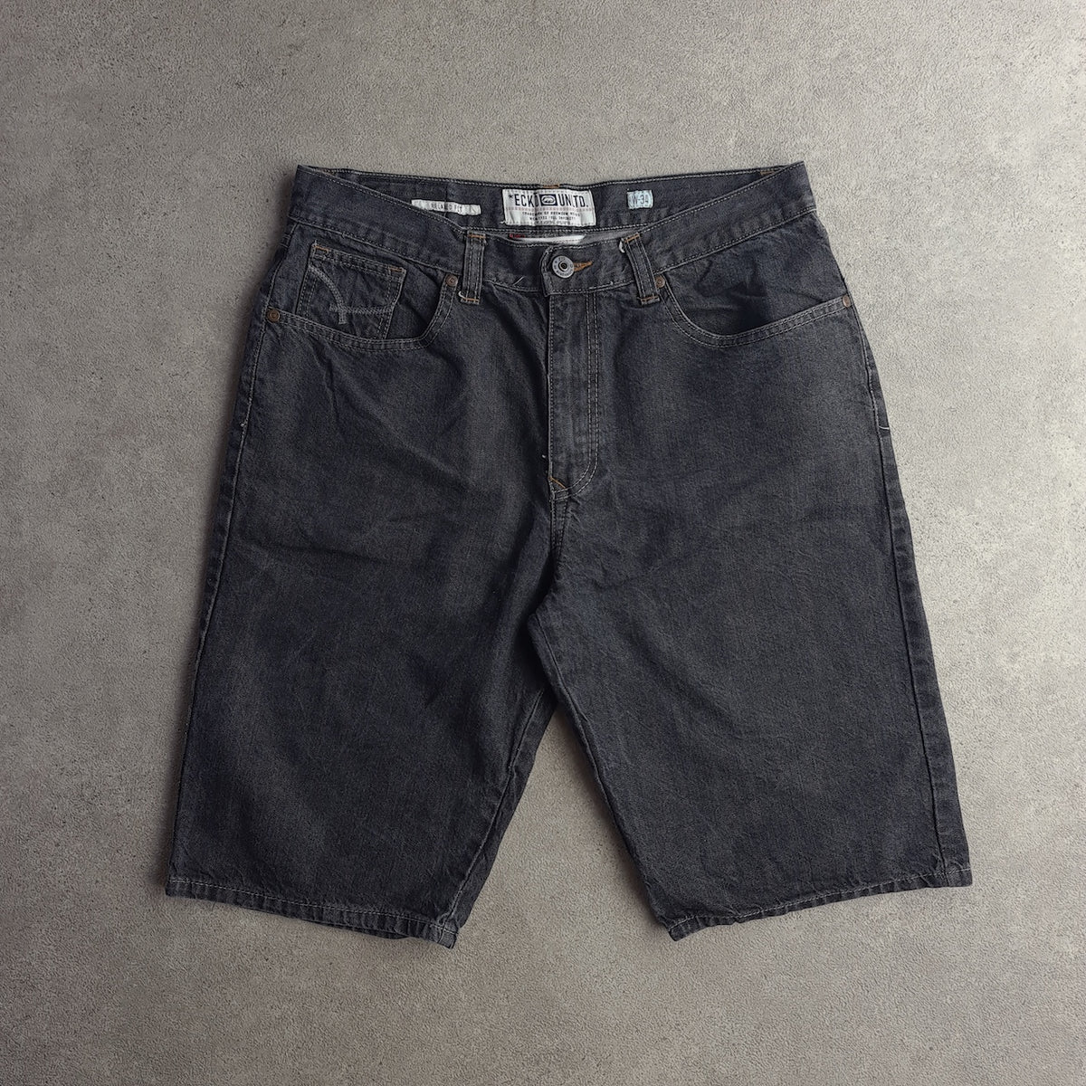 Y2K Ecko Unltd Relaxed Fit 'Hang Em High' Jorts