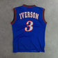 Philadelphia 76ers Champion NBA Basketball Jersey - Iverson 3