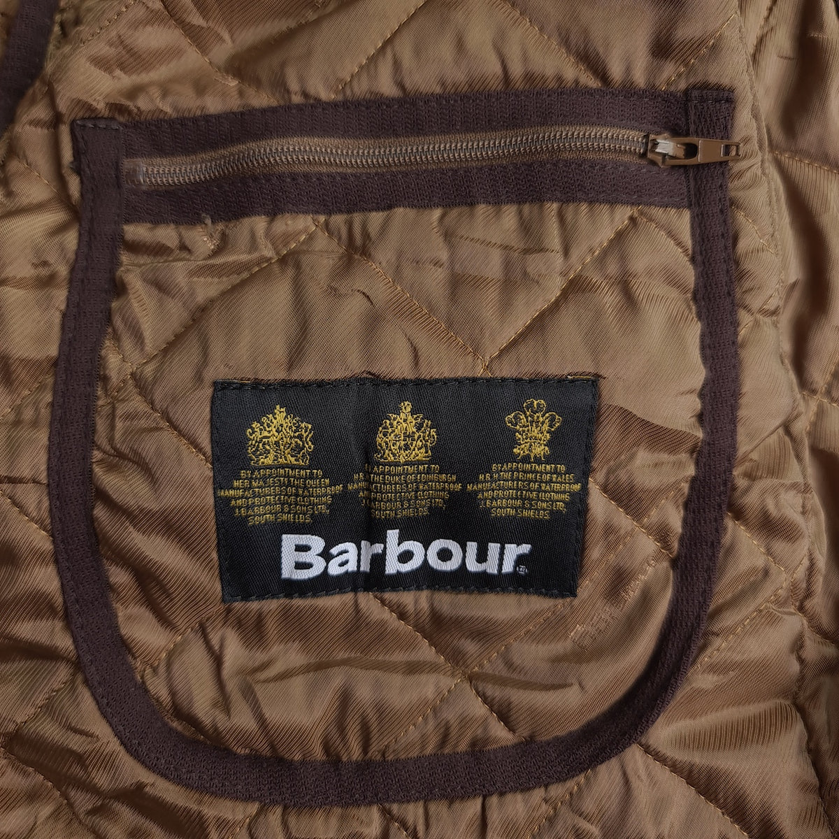 Vintage Barbour Squires Quilt Quilted Country Jacket