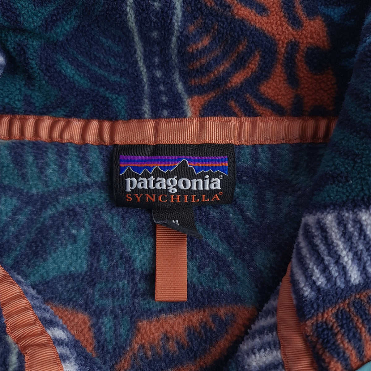 Patagonia Patterned Synchilla Snap T Fleece