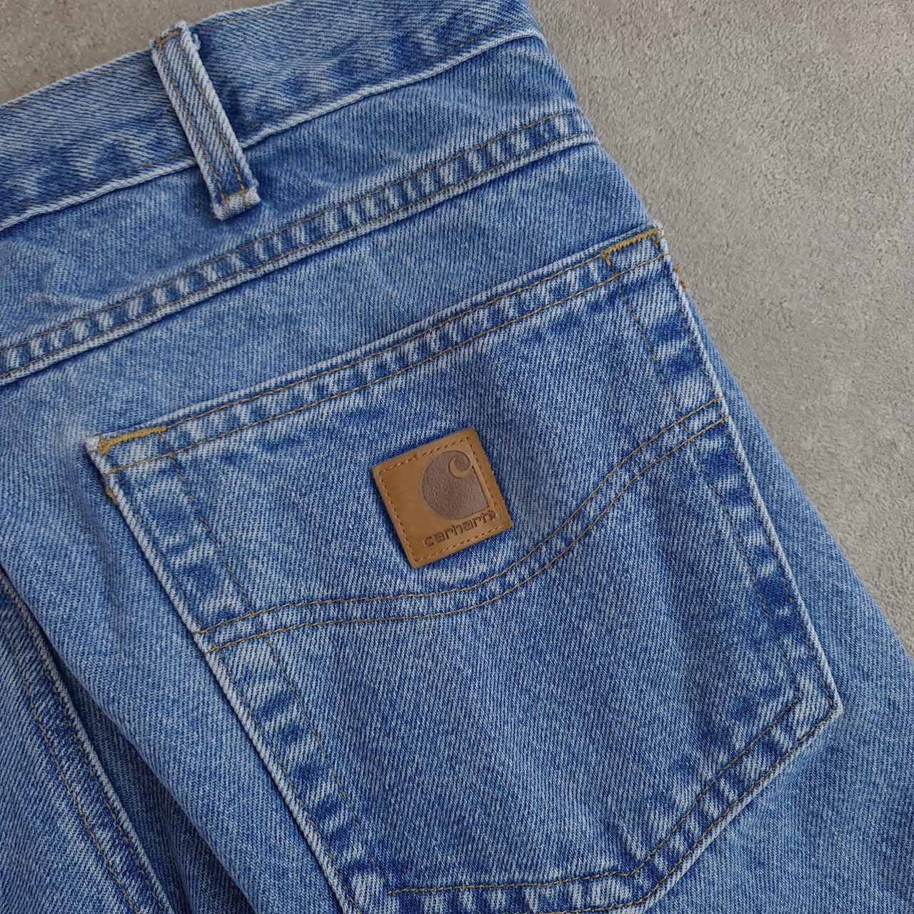 Carhartt Light Wash Relaxed Fit Jeans