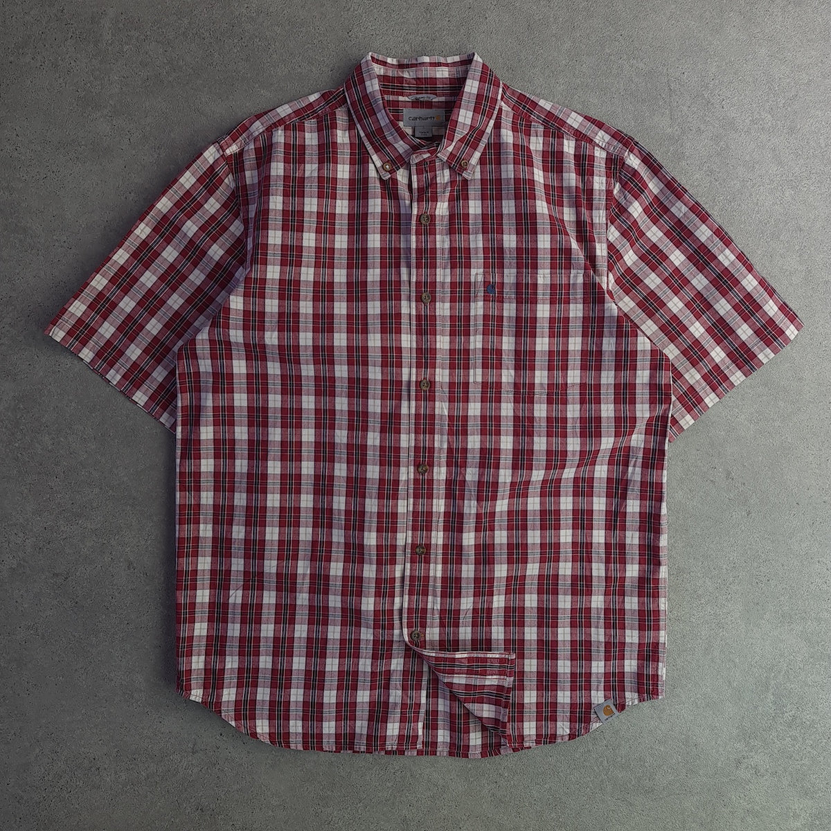 Carhartt Relaxed Fit Short Sleeve Check Shirt