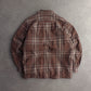 Carhartt Relaxed Fit Sherpa Lined Flannel Check Shirt Jacket