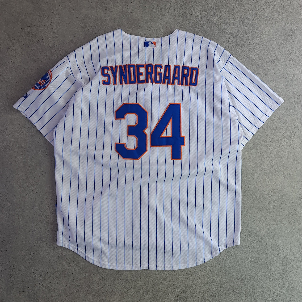 New York Mets MLB Majestic Baseball Jersey - Syndergaard 34