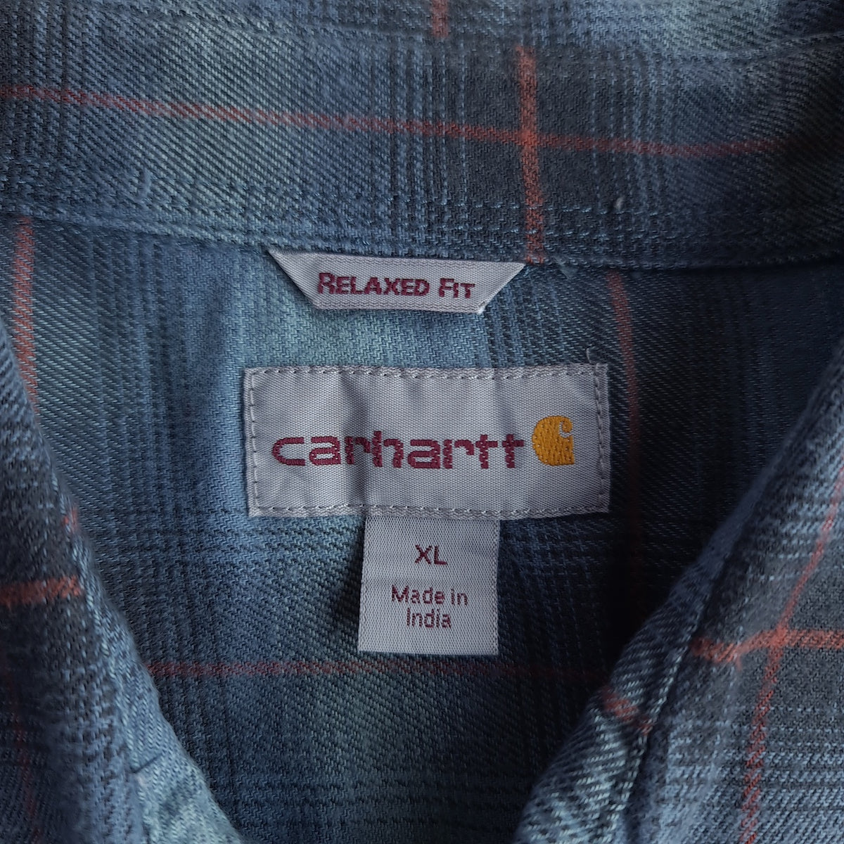 Carhartt Rugged Flex Hamilton Plaid Pearl Snap Shirt