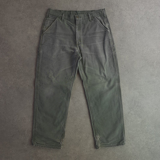 Carhartt Lined Distressed Carpenter Jeans