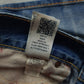 Y2K True Religion Big T Frayed Straight Jeans