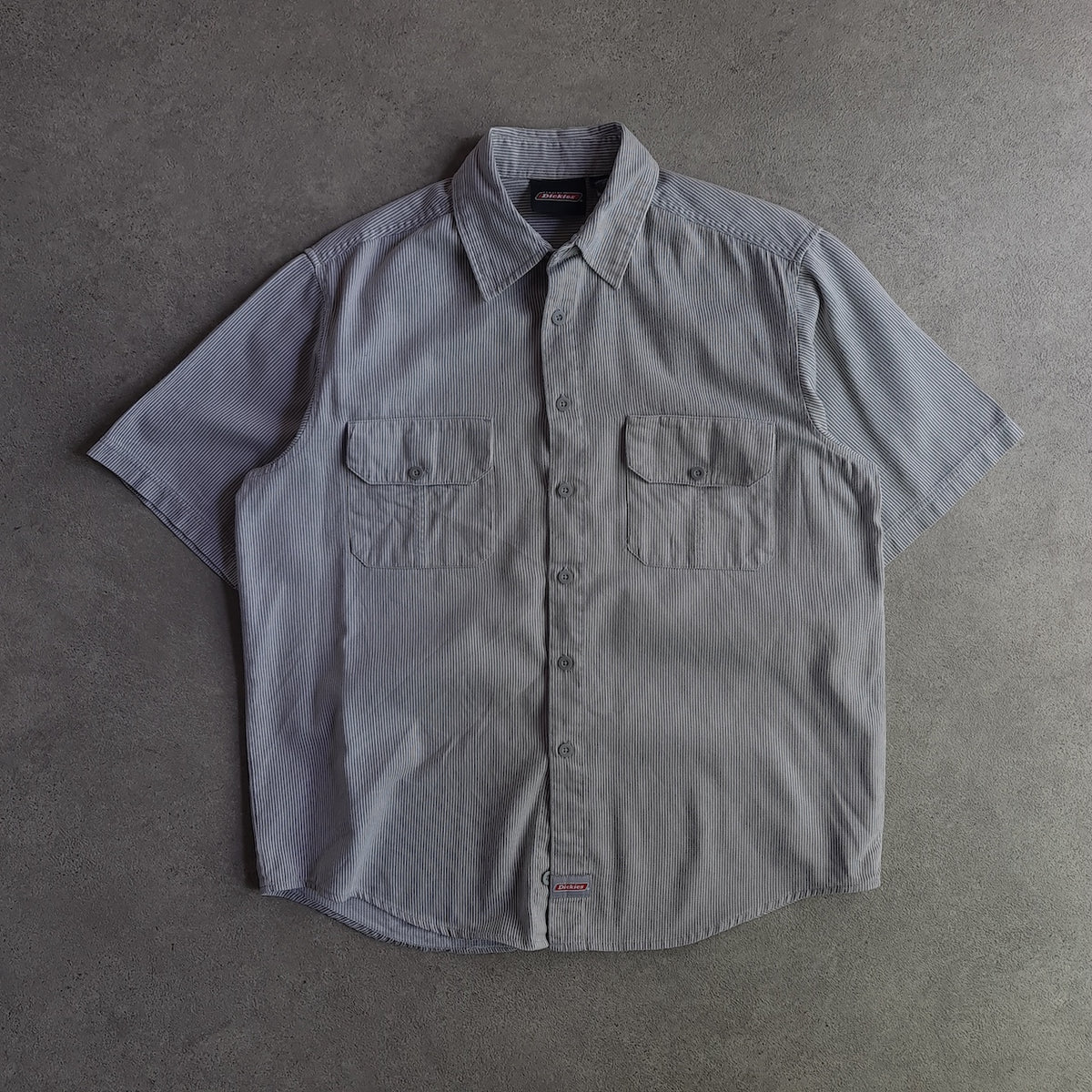 Dickies Short Sleeve Striped Shirt