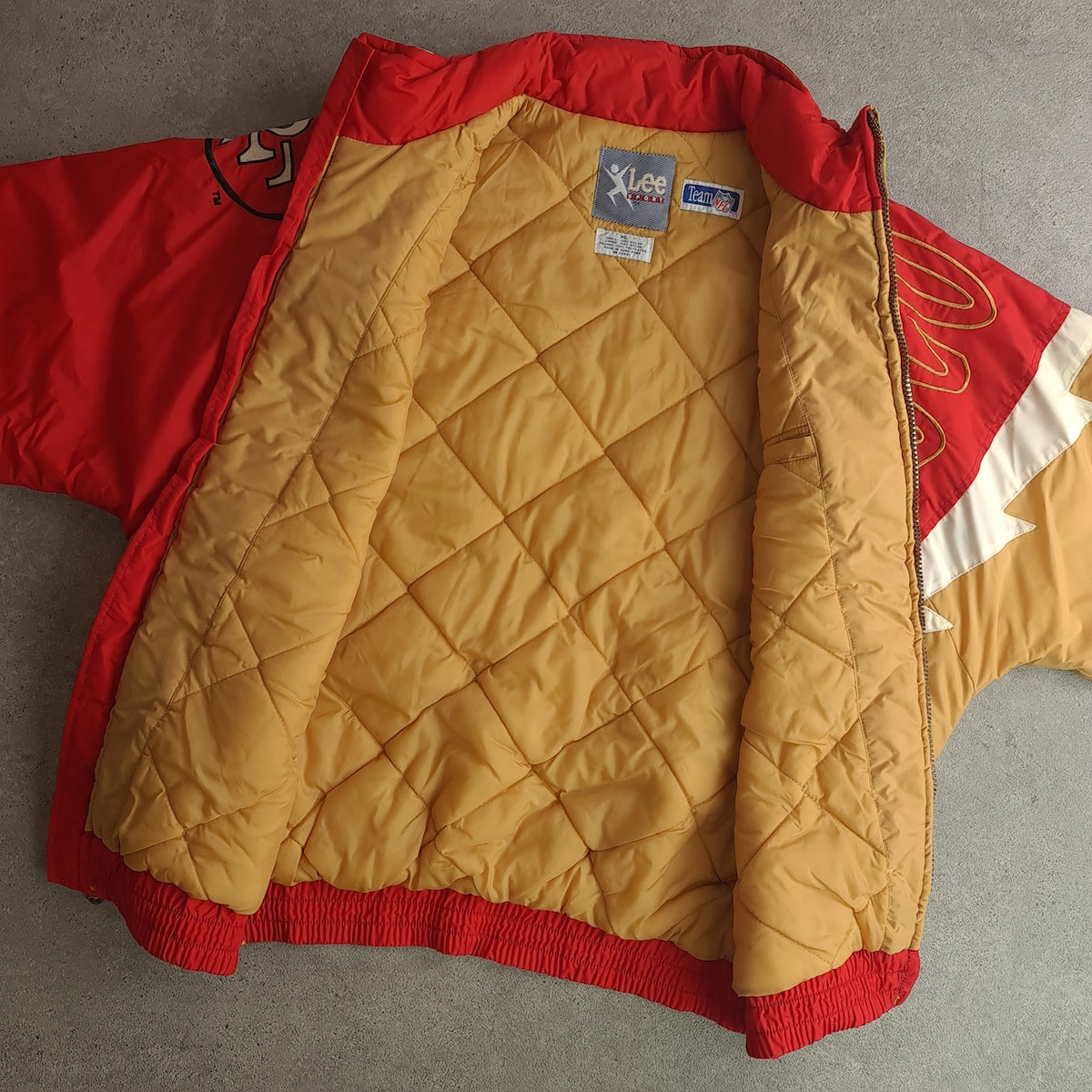 Vintage Lee Team NFL San Francisco 49ers Puffer Jacket