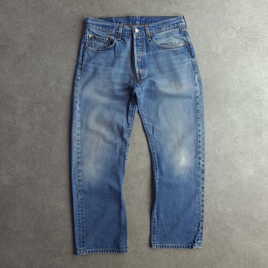 Y2K Levi's 501 Indigo Jeans