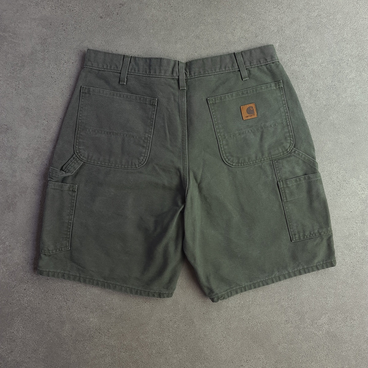 Vintage Carhartt B25 Washed Duck Carpenter Shorts