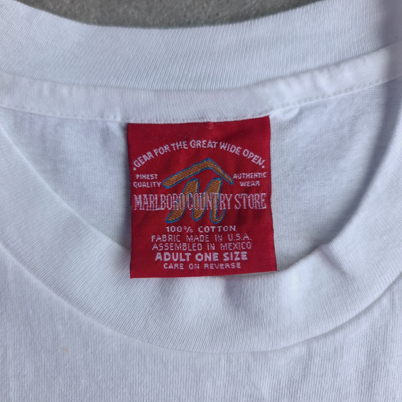 Vintage 90s Marlboro Country Store Ride Hard T-Shirt