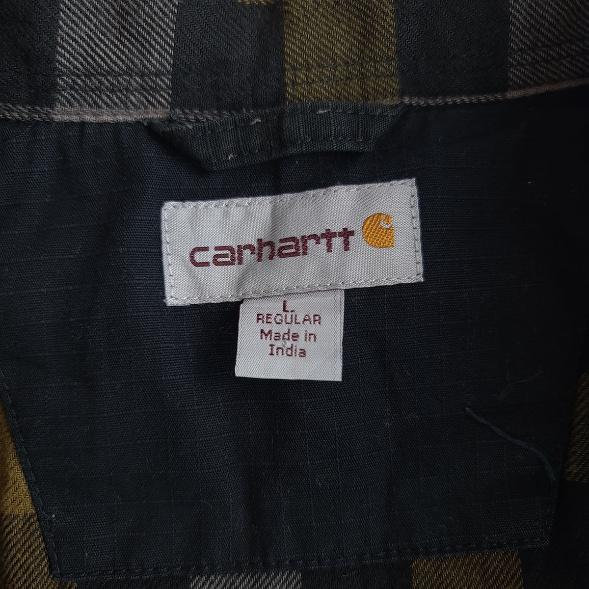 Carhartt Denim Snap Front Shirt Jacket