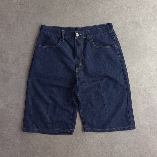 Red Ape Y2K Embroidered Baggy Denim Jorts