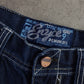 Vintage Y2K Enyce Baggy Embroidered Denim Jorts