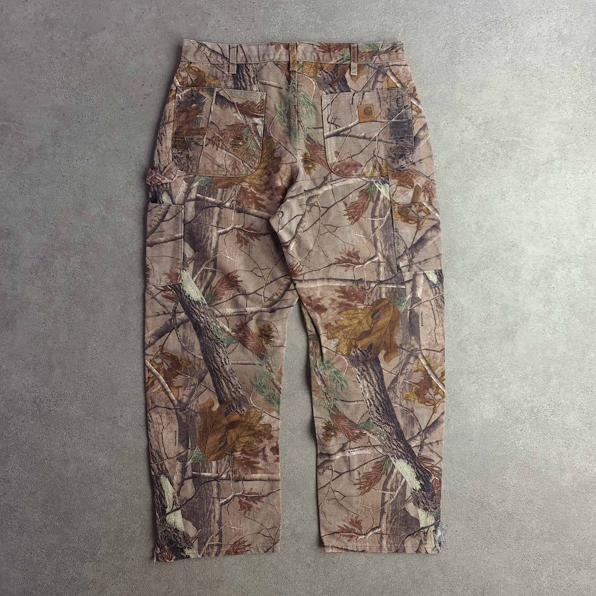 Y2K Carhartt B235 CAP Realtree Camo Carpenter Pants
