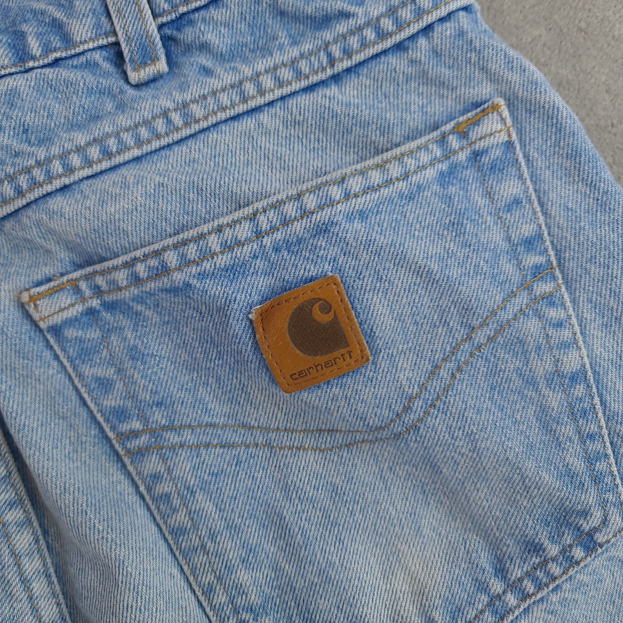 Carhartt B17 DST Light Wash Relaxed Fit Jeans