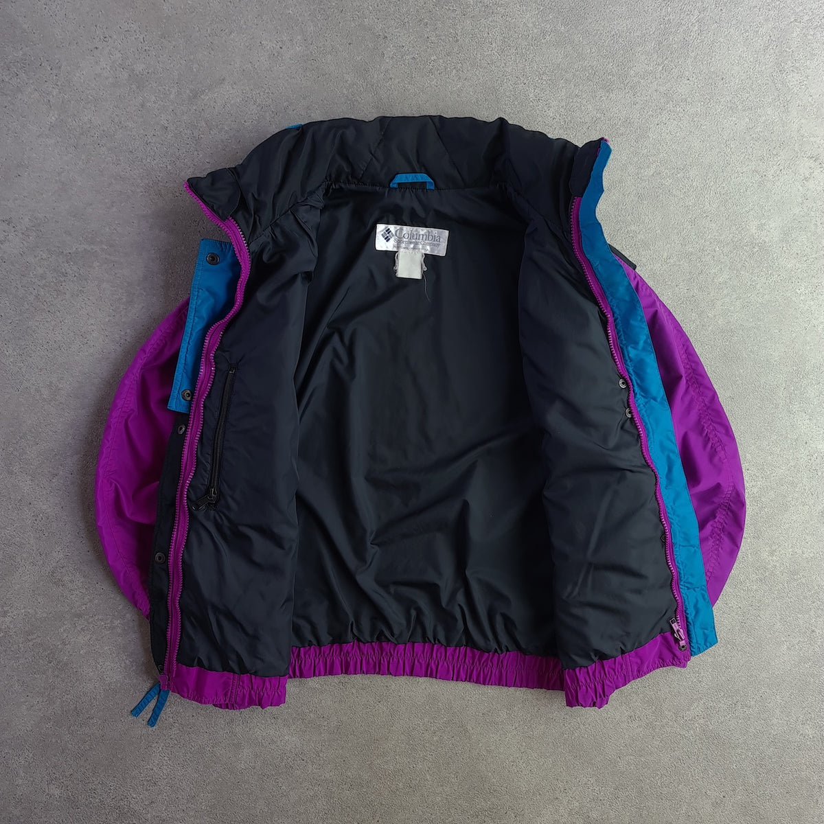 Vintage 90s Columbia Colourblock Rai Jacket
