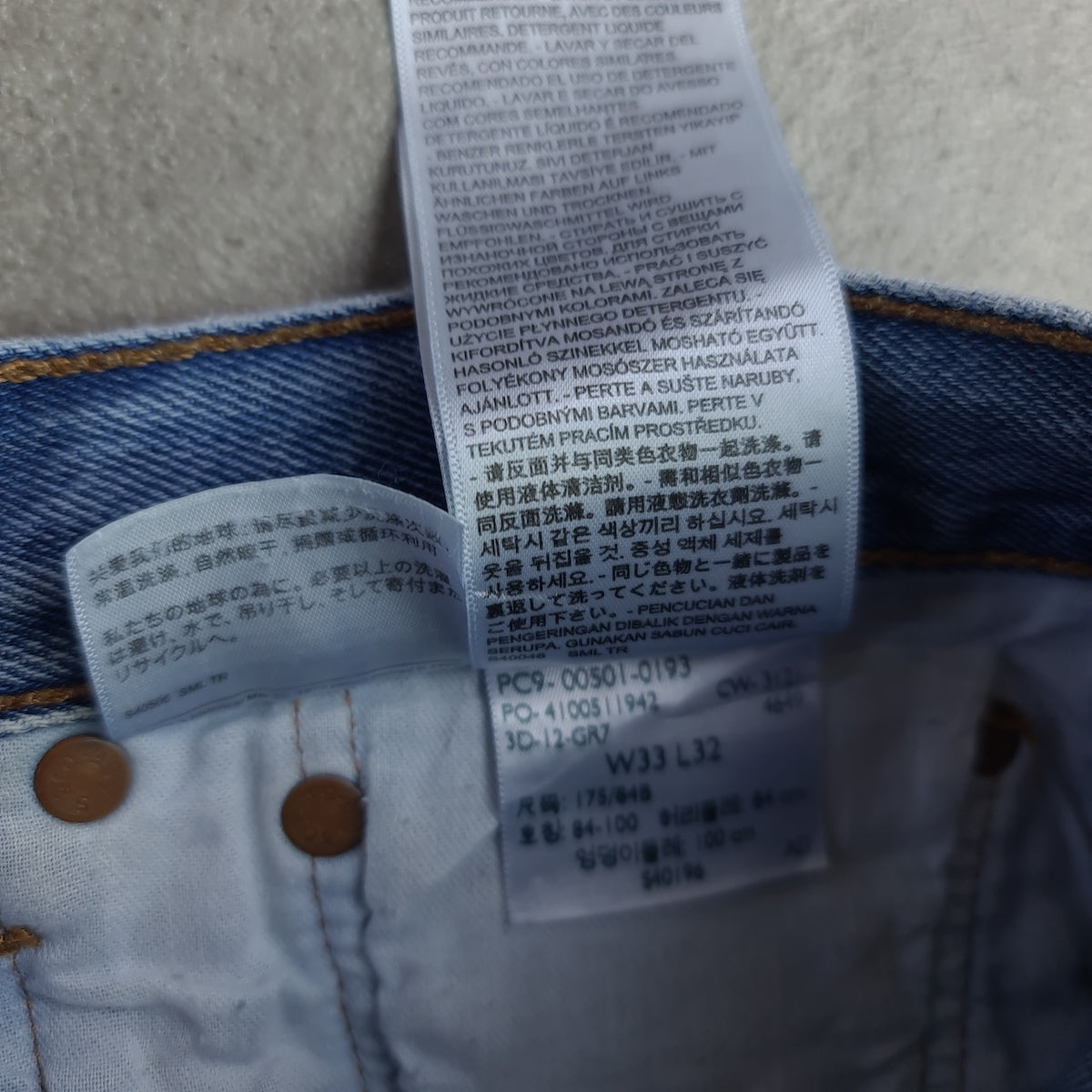 Levi's 501 Medium Stonewash Jeans