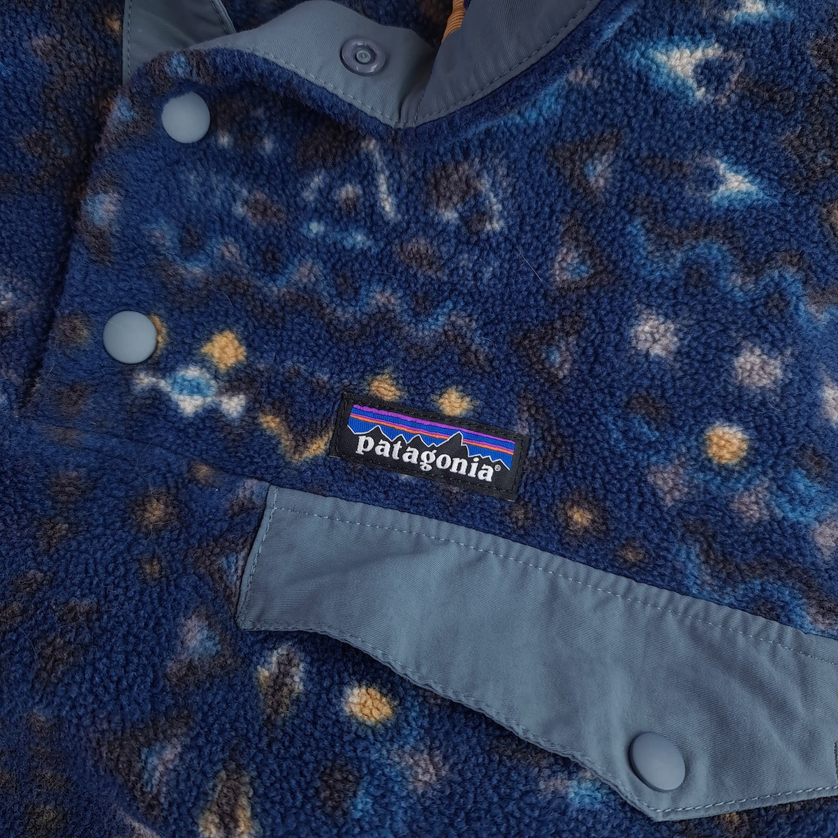 Patagonia Patterned Synchilla Snap-T Pullover Fleece