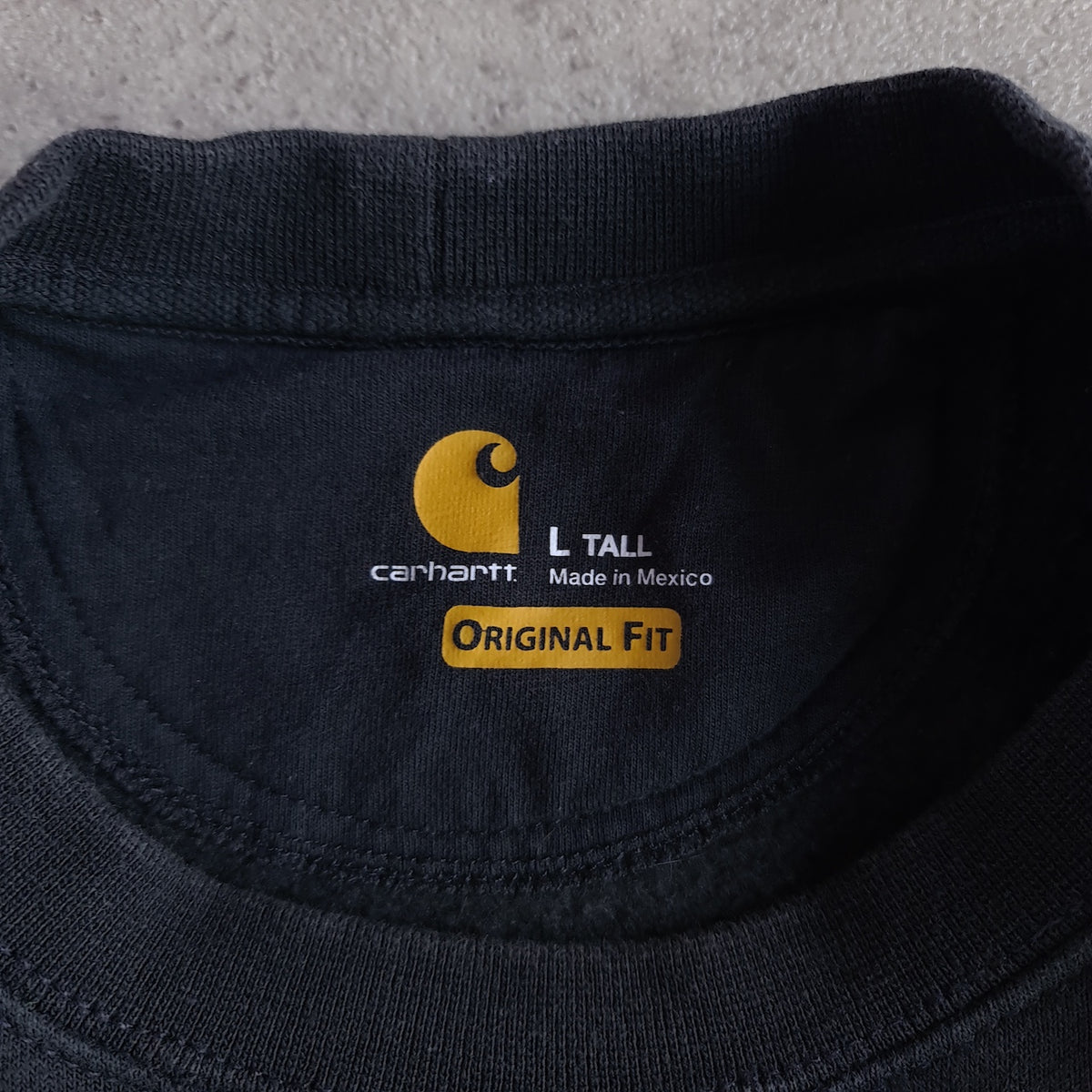 Carhartt Original Fit Tall Crew Neck Sweatshirt