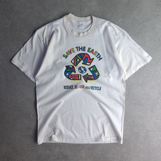 Vintage Save The Earth Reduce Re-Use and Recycle T-Shirt