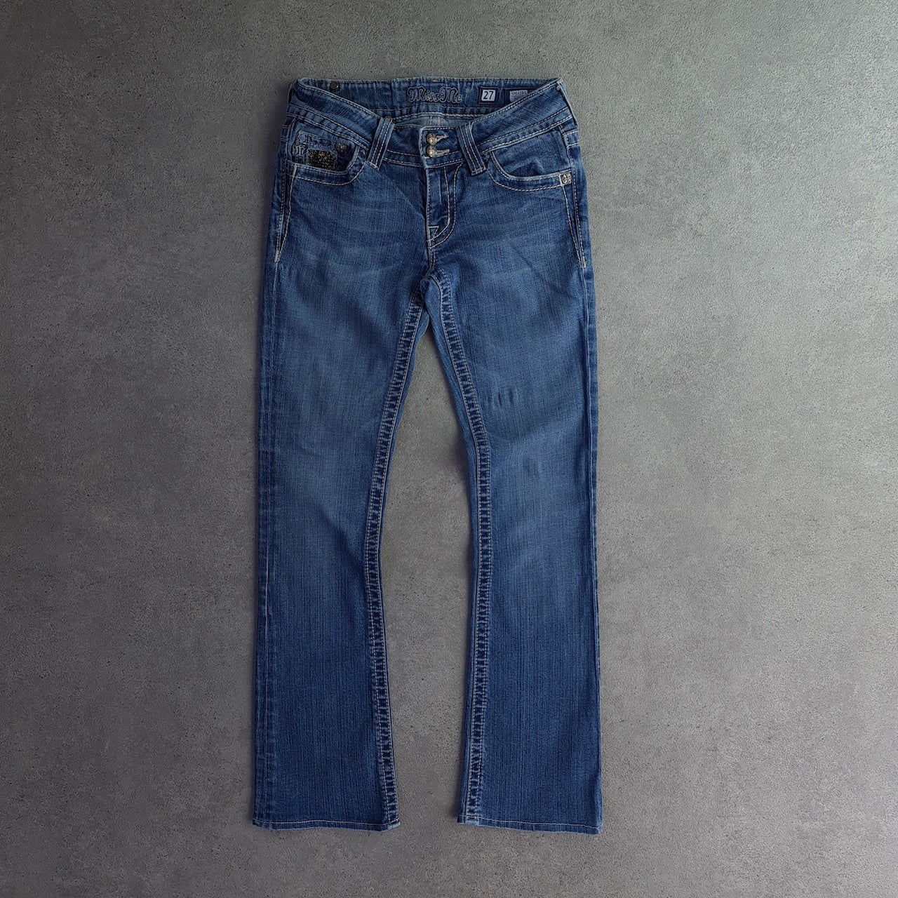 Y2K Miss Me JP5023-1 Bootcut Jeans