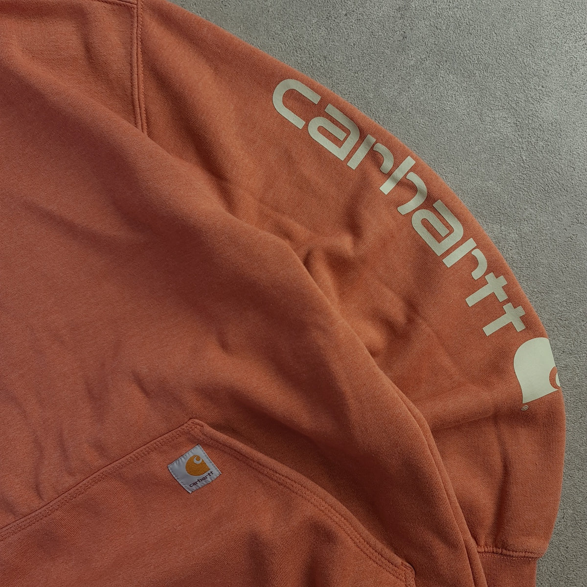 Carhartt Loose Fit Midweight Logo Sleeve Graphic Hoodie