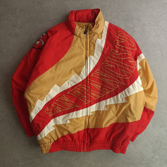 Vintage Lee Team NFL San Francisco 49ers Puffer Jacket