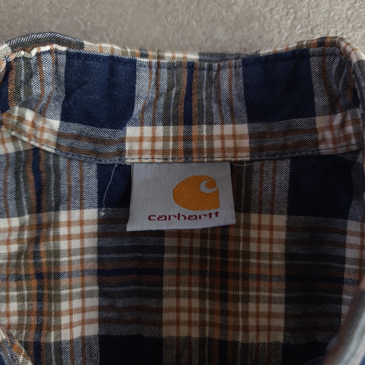 Carhartt Relaxed Fit Short Sleeve Plaid Shirt