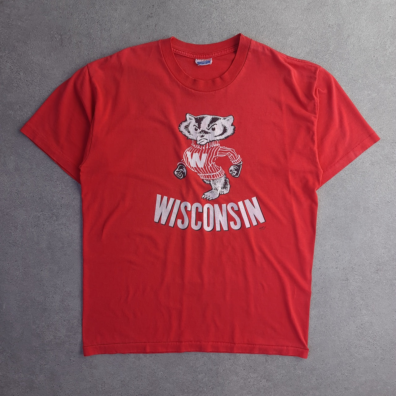 Vintage Wisconsin Badgers Single Stitch T-Shirt