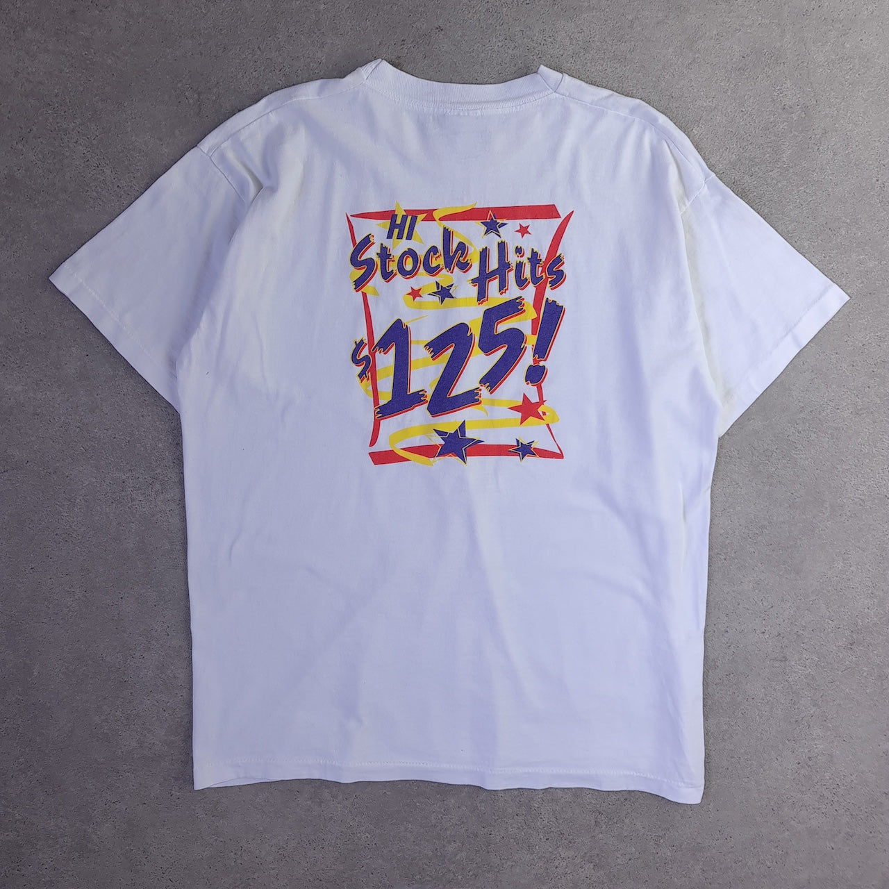Vintage High Stock Hits $125 Single Stitch Back Print T-Shirt