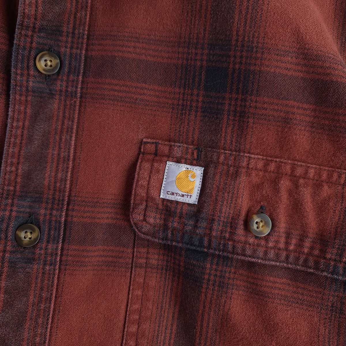 Carhartt Original Fit Heavyweight Plaid Flannel Shirt