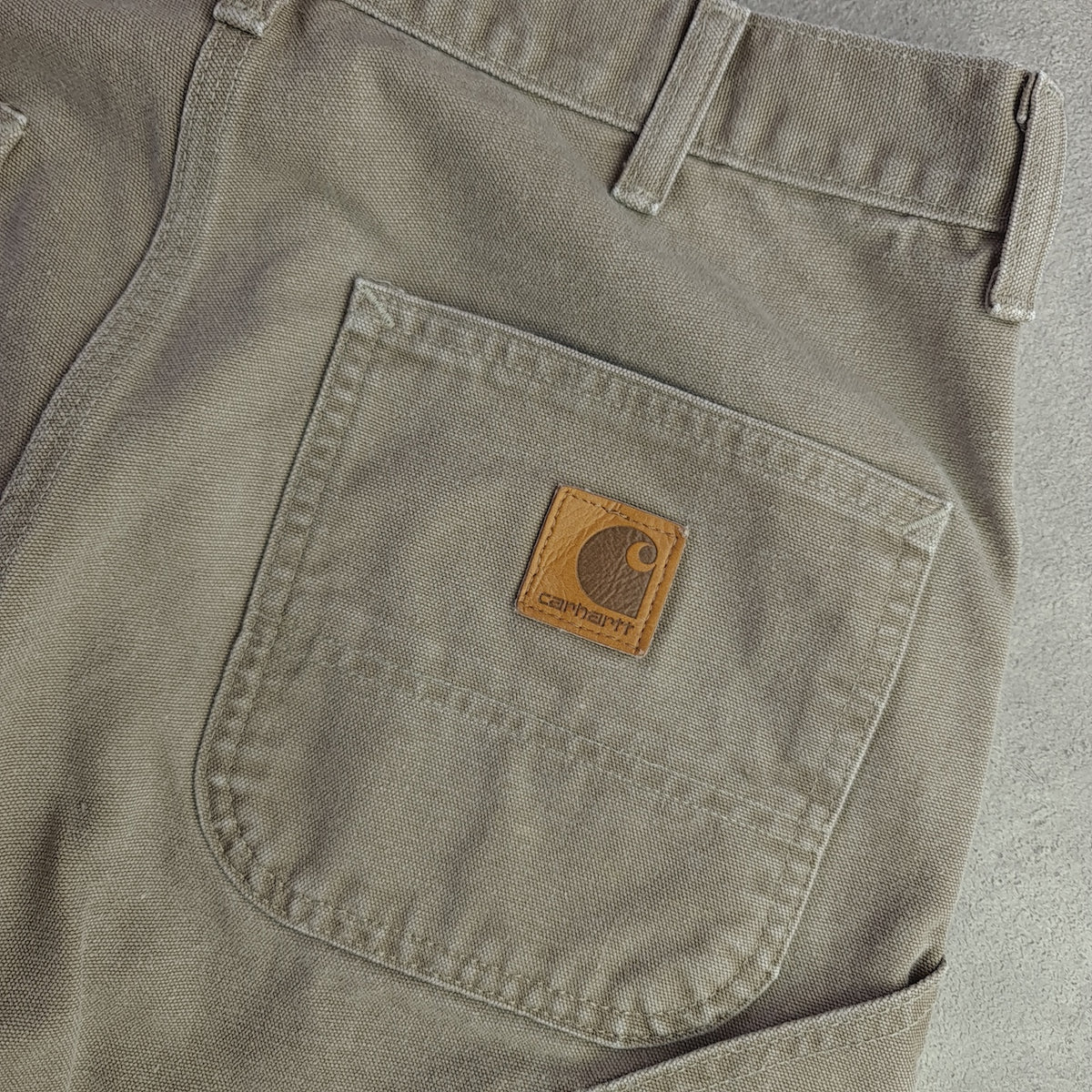 Vintage 90s Carhartt Distressed Washed Carpenter Pants