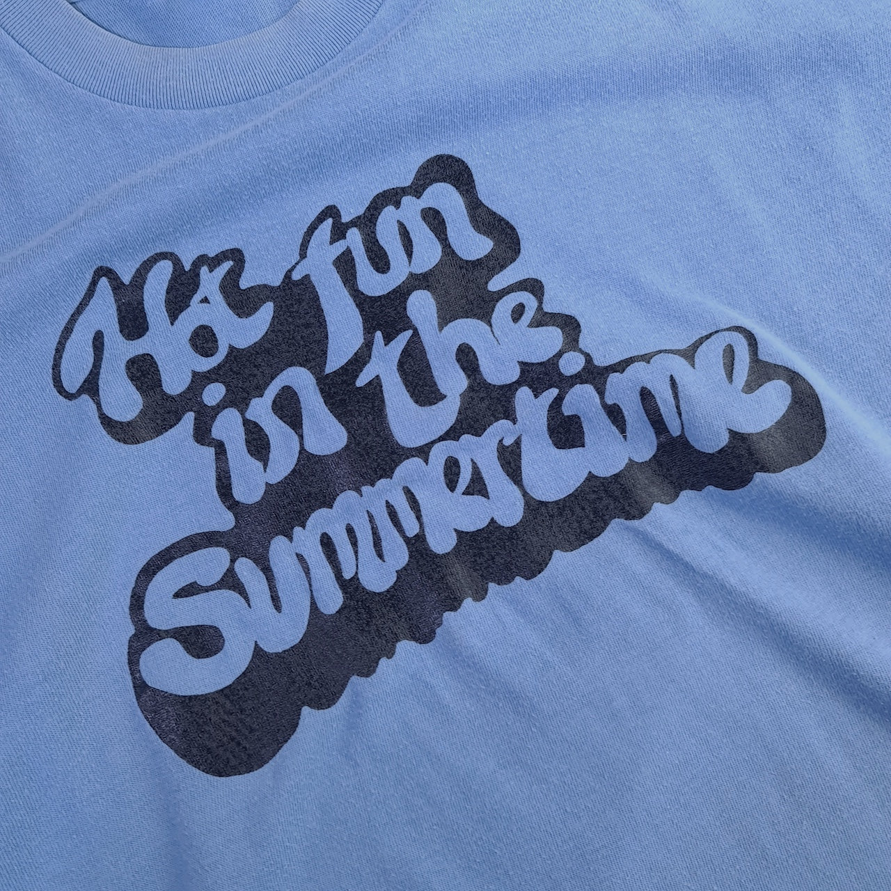 Vintage 90s Hot Fun in the Summertime Slogan T-Shirt