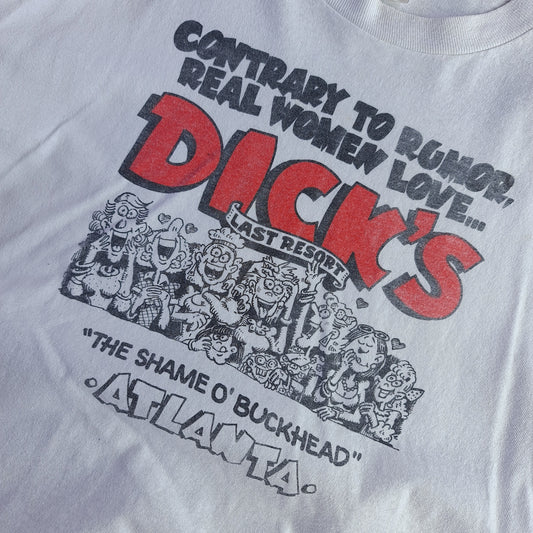 Vintage 90s Dick's Last Resort Atlanta T-Shirt
