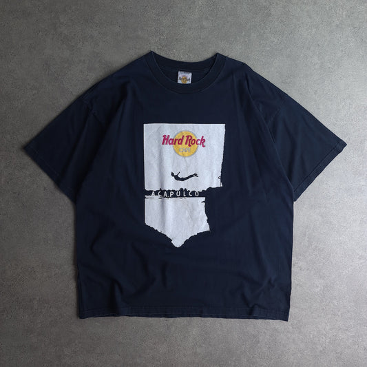 Vintage 90s Hard Rock Cafe Acapulco Graphic T-Shirt